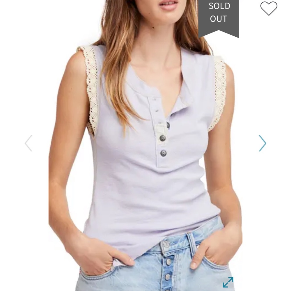 Free People Last Stop Tank Size Small